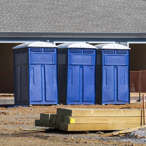 are there any restrictions on what items can be disposed of in the porta potties in Clarksburg Indiana